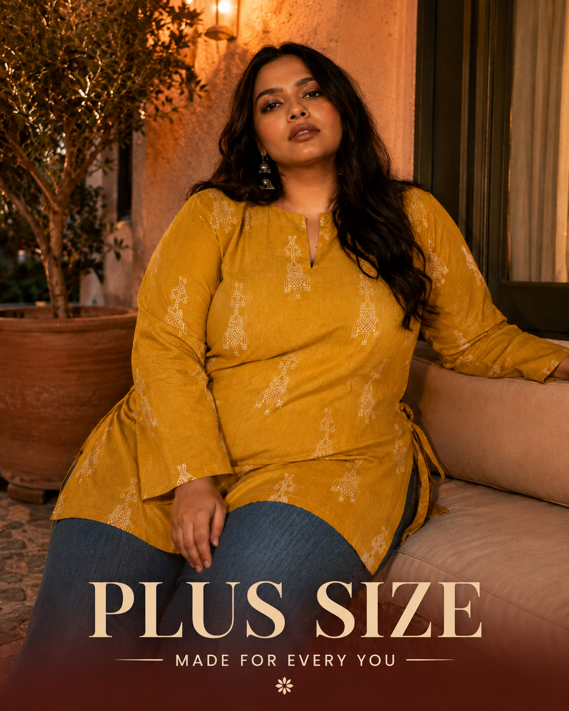 x Plus Size Kurtis