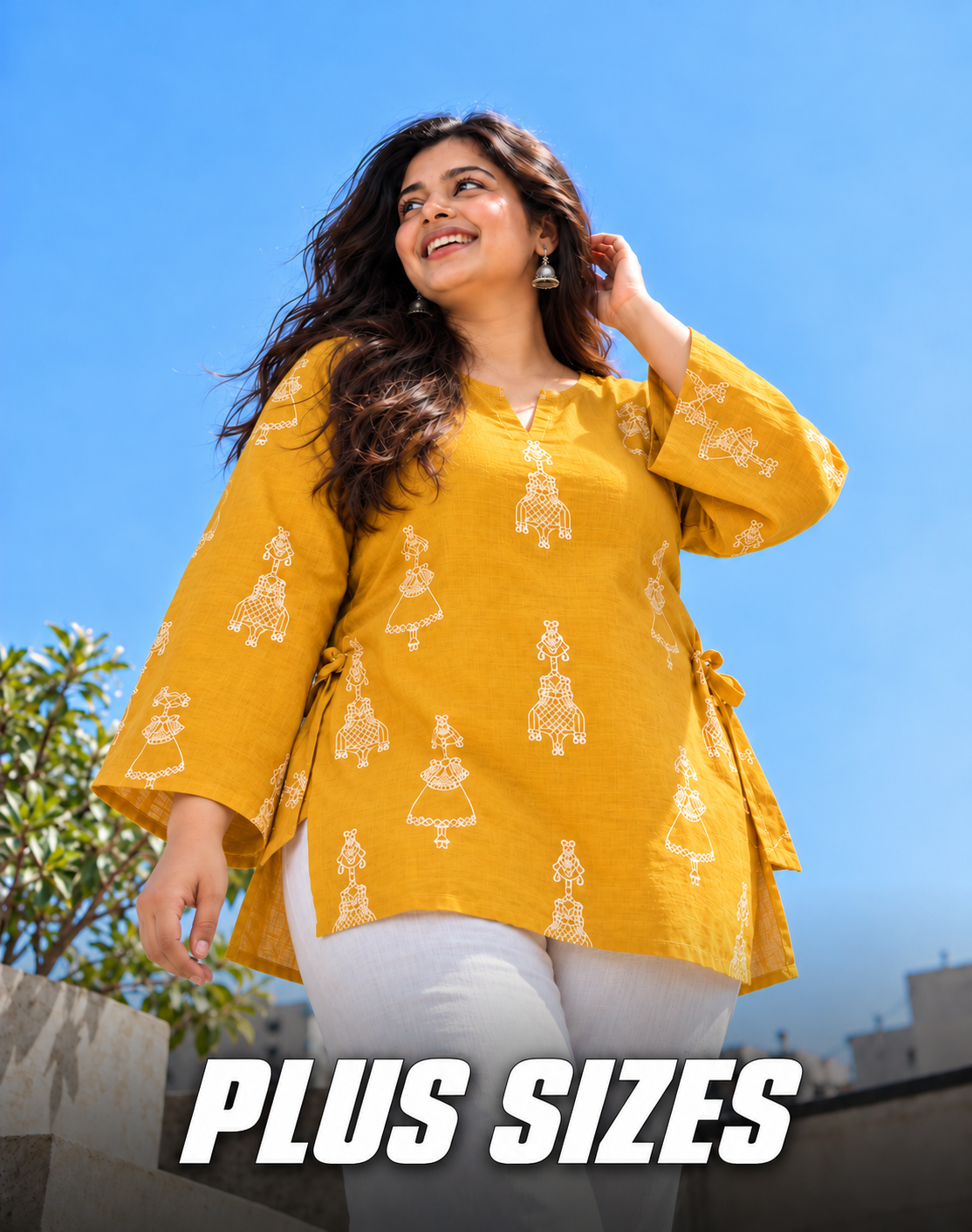 x Plus Size Kurti