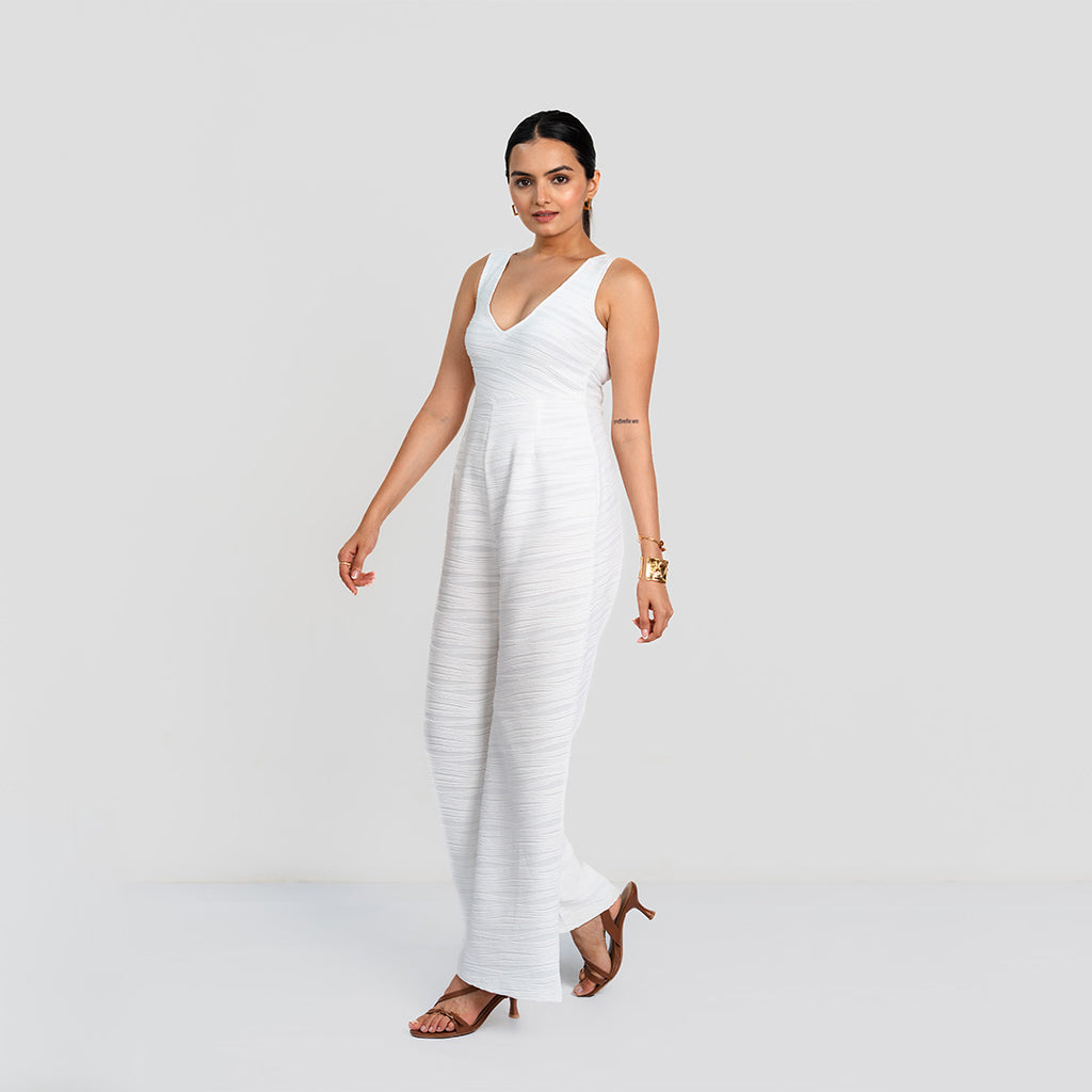 Serenity White Jumpsuit