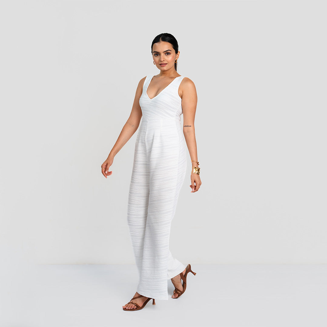 Serenity White Jumpsuit