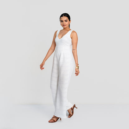 Serenity White Jumpsuit