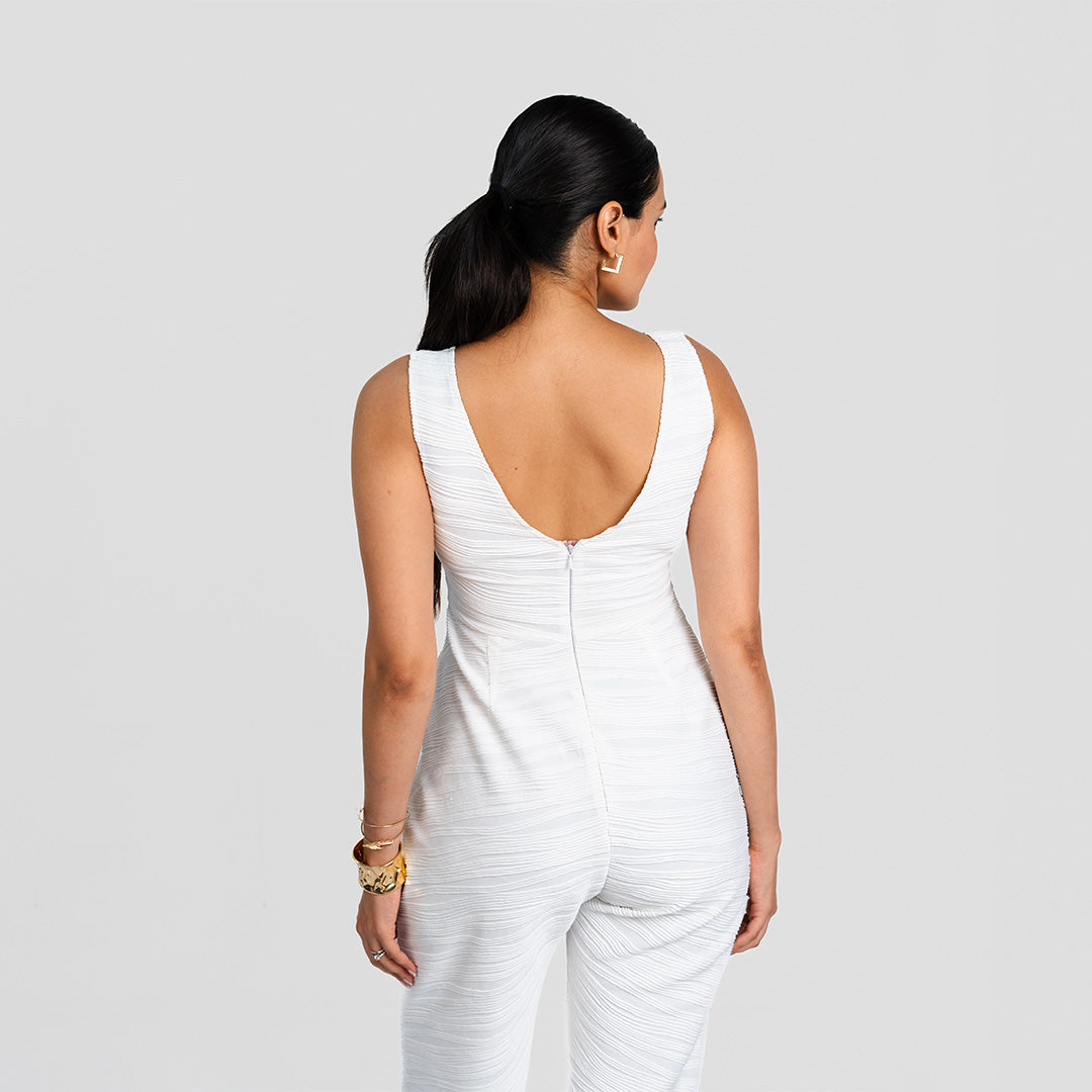 Serenity White Jumpsuit