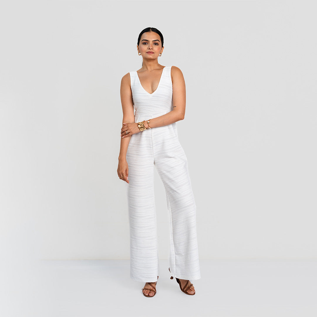 Serenity White Jumpsuit