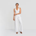 Serenity White Jumpsuit