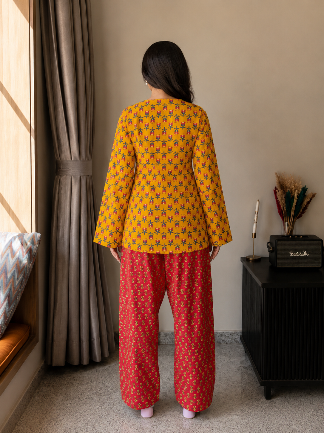 Ira Yellow Co-ord Set