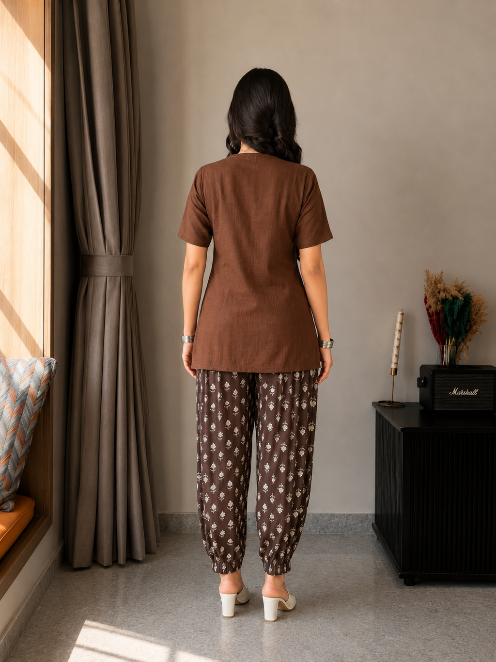 Noor Brown Co-ord Set