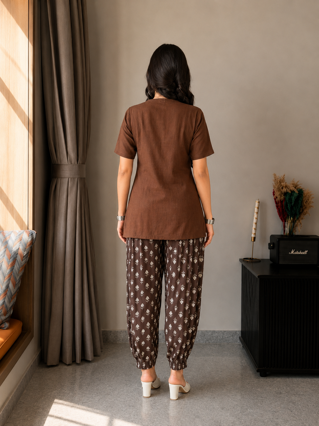 Noor Brown Co-ord Set