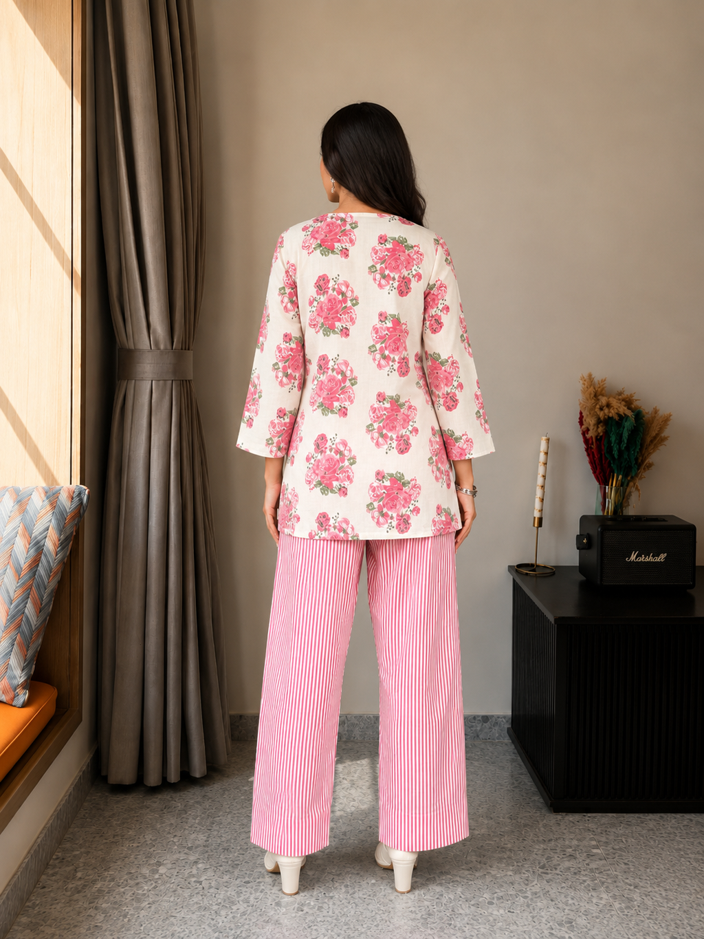 Sunheri Pink Co-ord Set