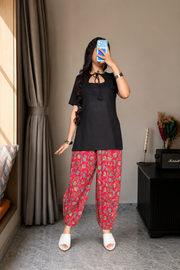 Noor Black Co-ord Set