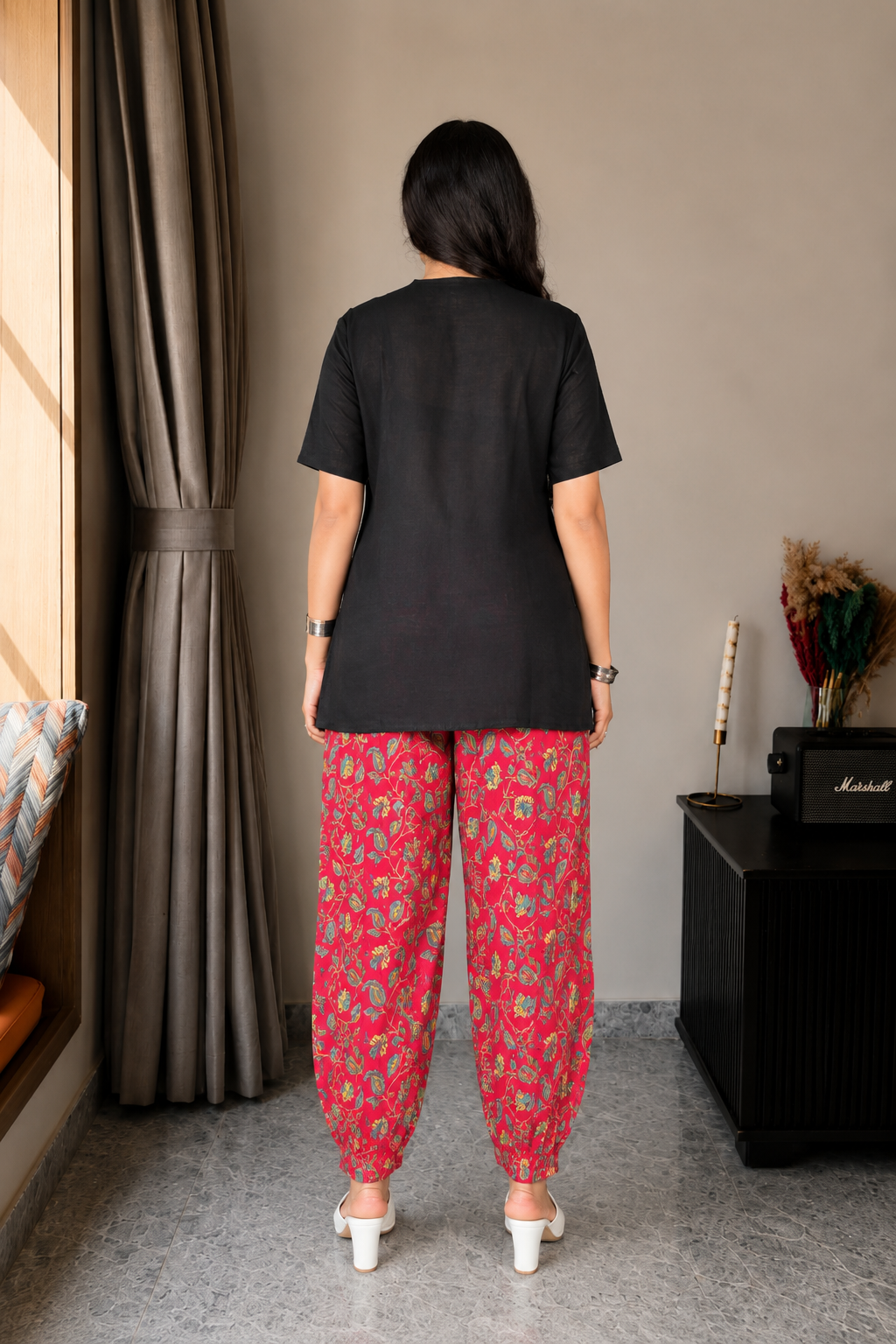 Noor Black Co-ord Set