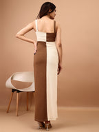Chic Color-Block Maxi