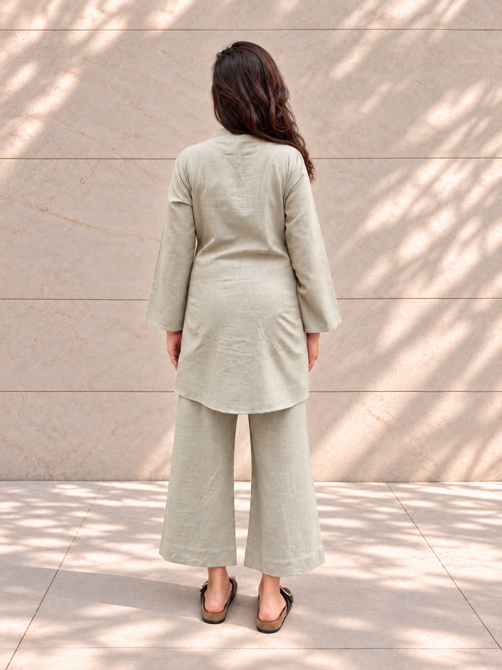 Sutra Sage Green Kurta Set