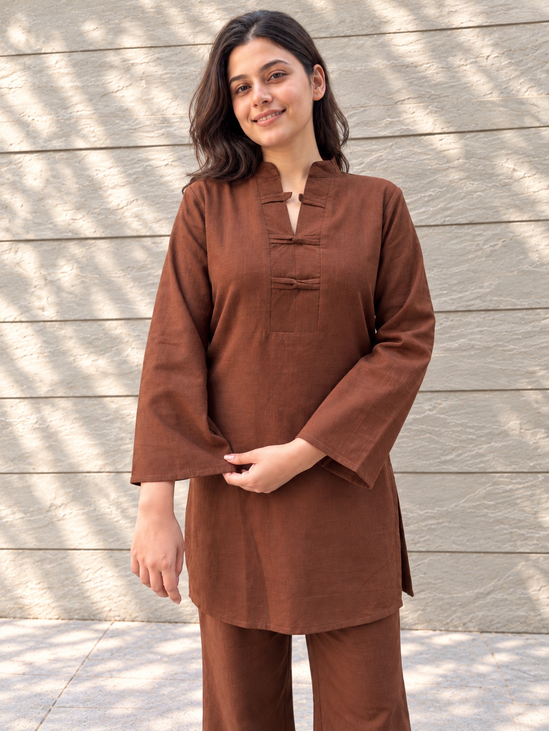 Sutra Mocha Kurta Set