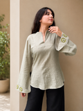 Neerja Matcha Cookie Kurti