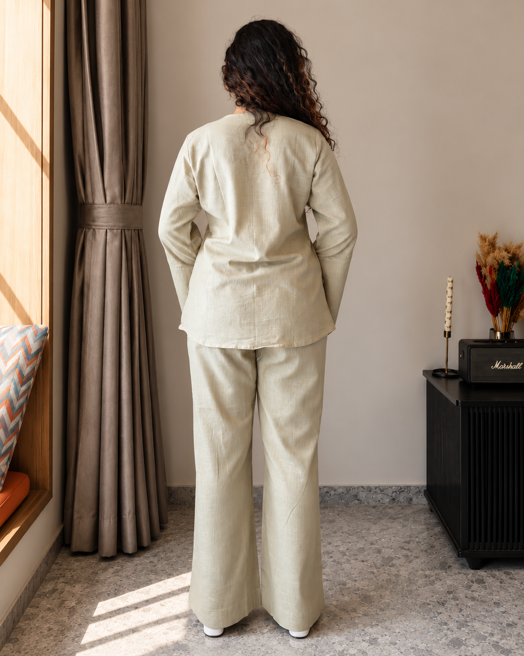 Neerja Sage Green Co-ord Set