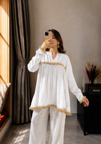 Chaandni- White Festive Set