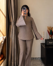 Neerja Grey Co-ord Set