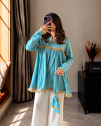 Chaandni- Blue Festive Set