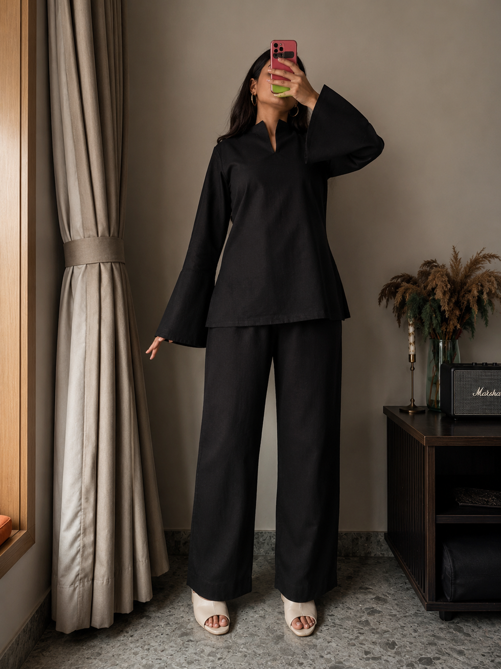 Neerja Black Co-ord Set